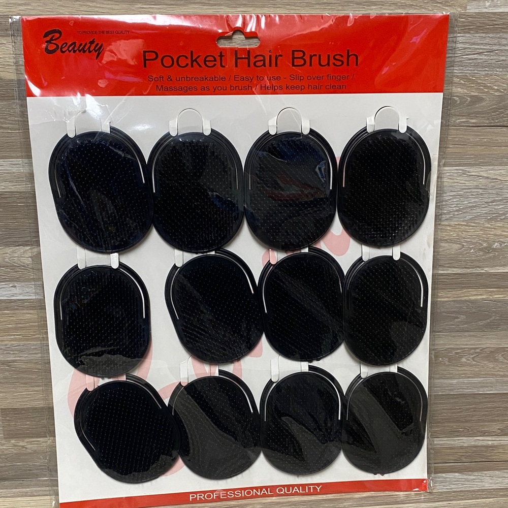 Beauty Pocket Hair Brush Set beard brush pocket comb